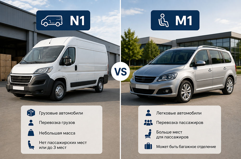 Чем N1 отличается от M1